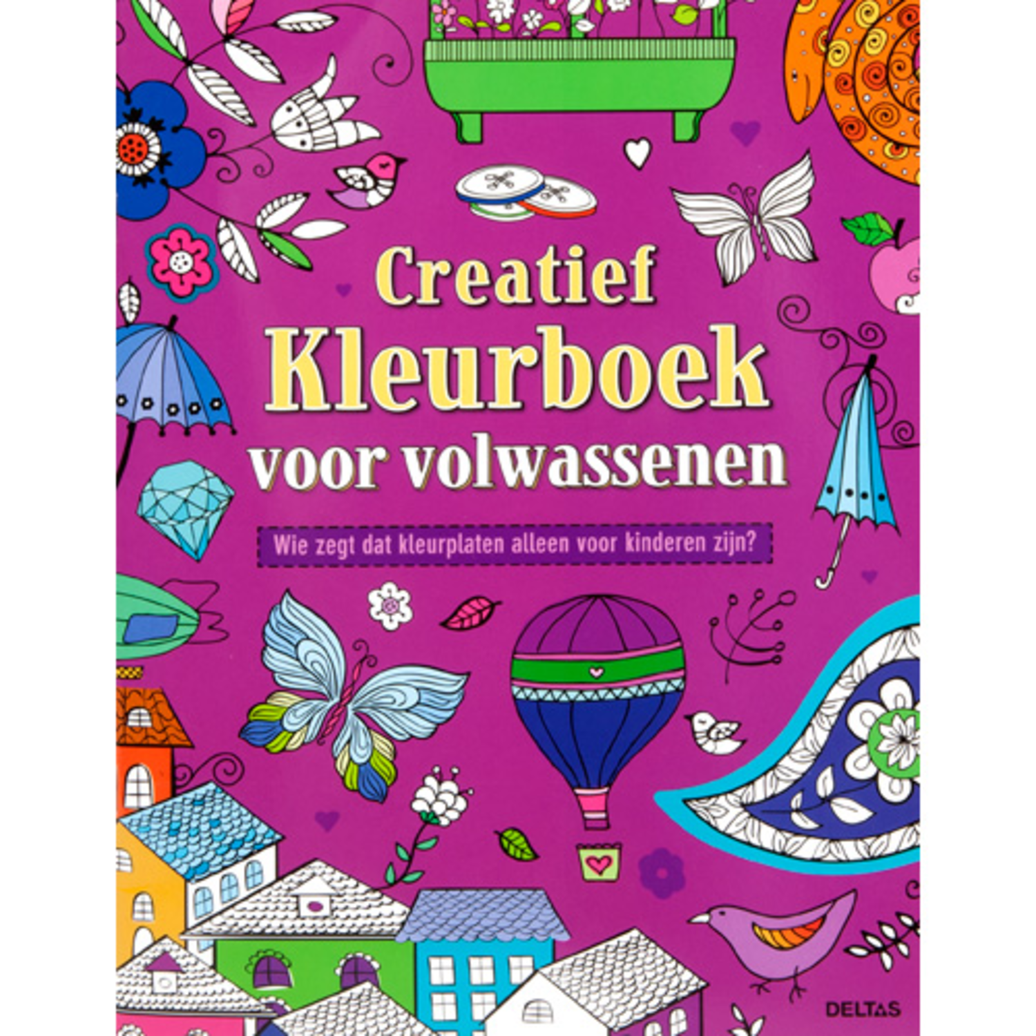 Creatief kleurboek voor volwassenen | - on