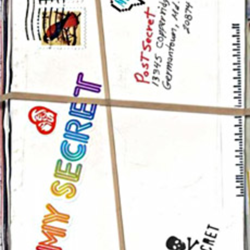 My Secret A Postsecret Book Milledoni Spot on gifts