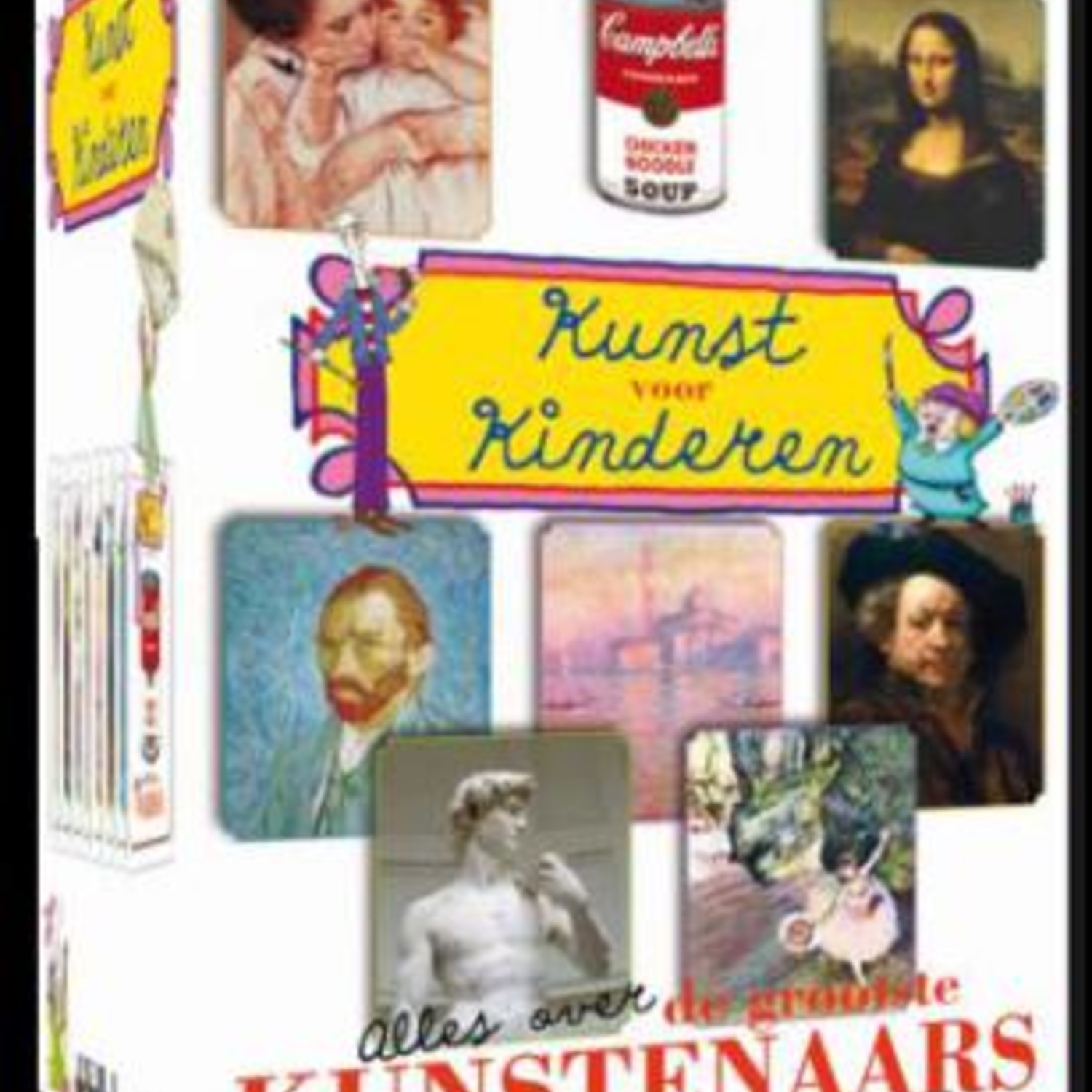 Uitgelezene Kunst Voor Kinderen - DVD box | Milledoni - Spot on gifts QR-58