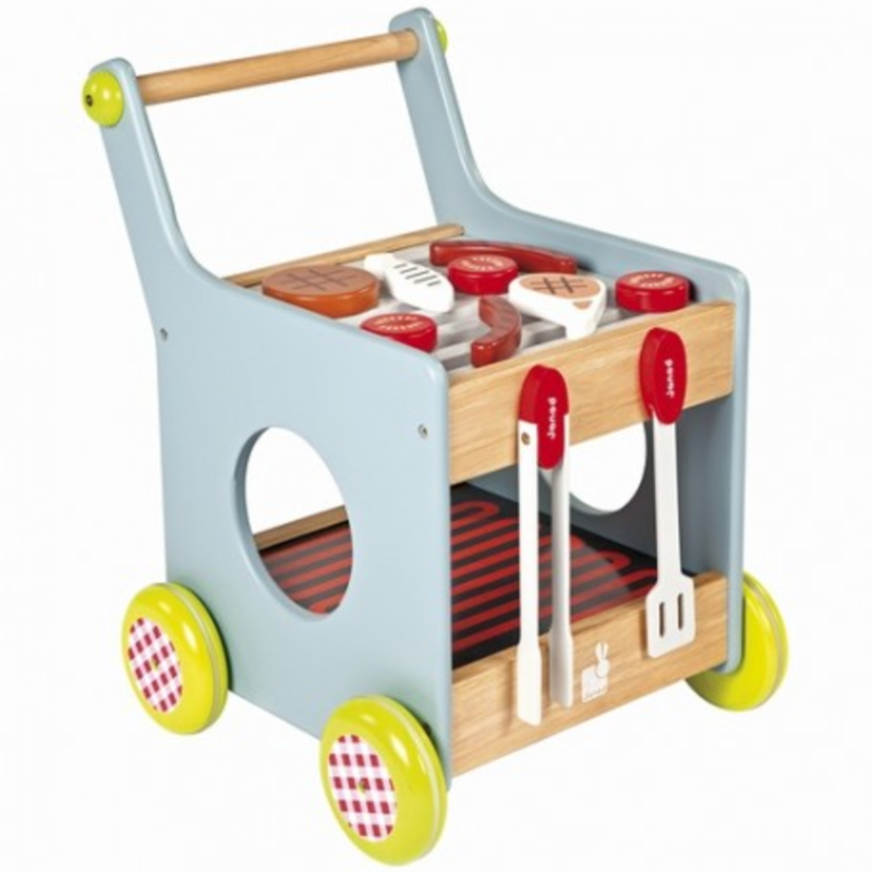 bed Trouw markt Barbecue Trolley van Janod | Milledoni - Spot on gifts