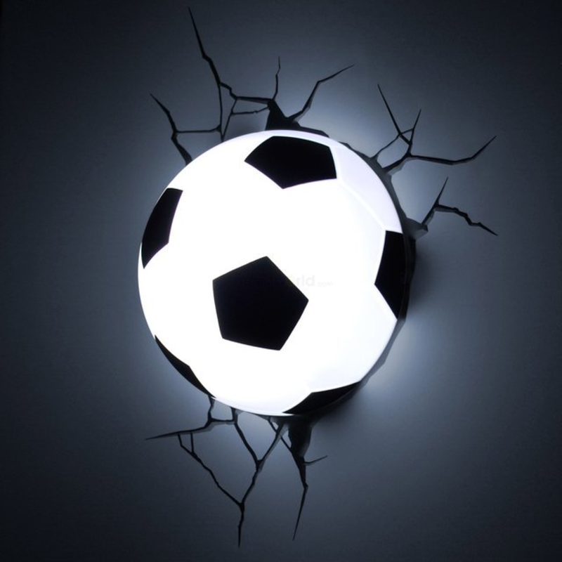 Probleem Meer dan wat dan ook zingen Voetbal lamp voor de echte fan | Milledoni - Spot on gifts