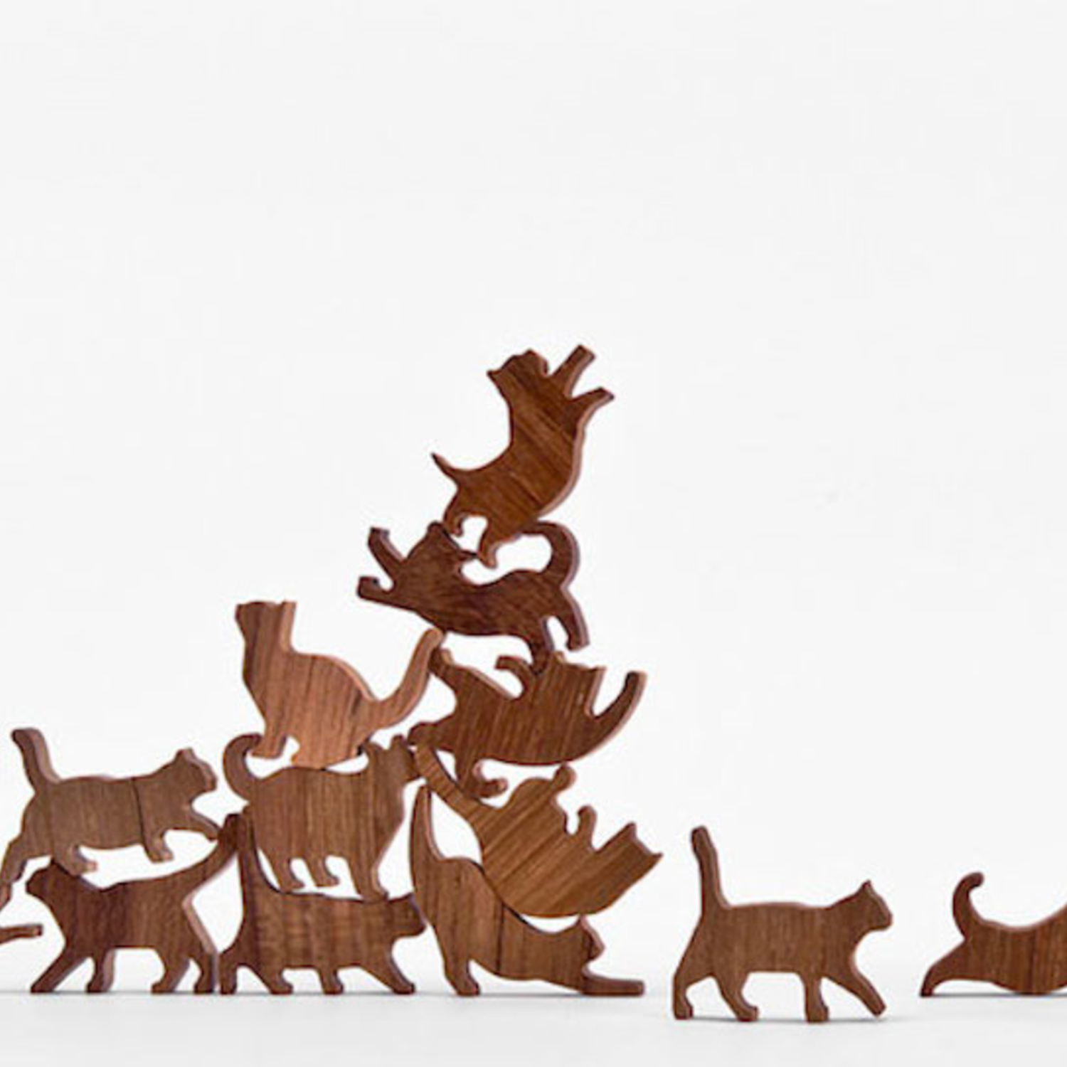 Cat Pile Jenga Milledoni Spot on gifts