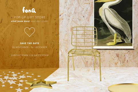 fonQ pop-up gift store save the date