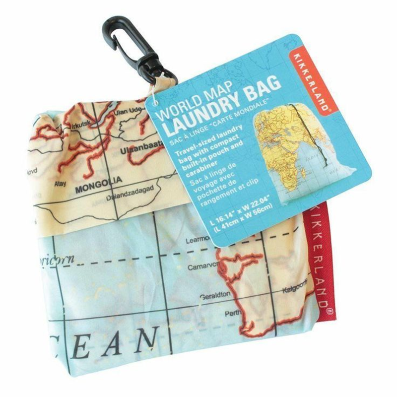 Kikkerland Around The World Travel Bag Set