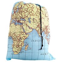 kikkerland-travel-size-laundry-bag-world-map