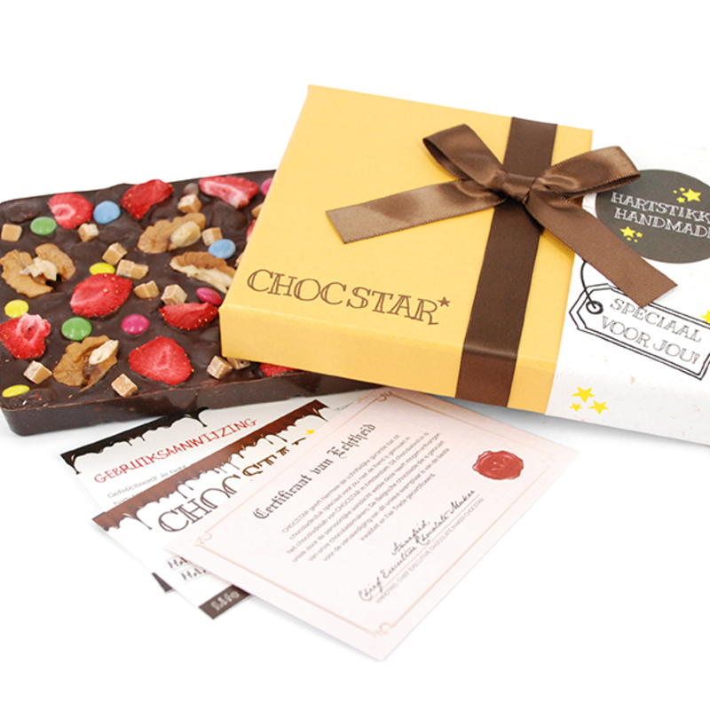 hout Downtown koelkast Chocstar chocolade cadeau | Milledoni - Spot on gifts